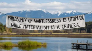 Philosophy of Wantlessness is Utopian, While Materialism is a Chimera