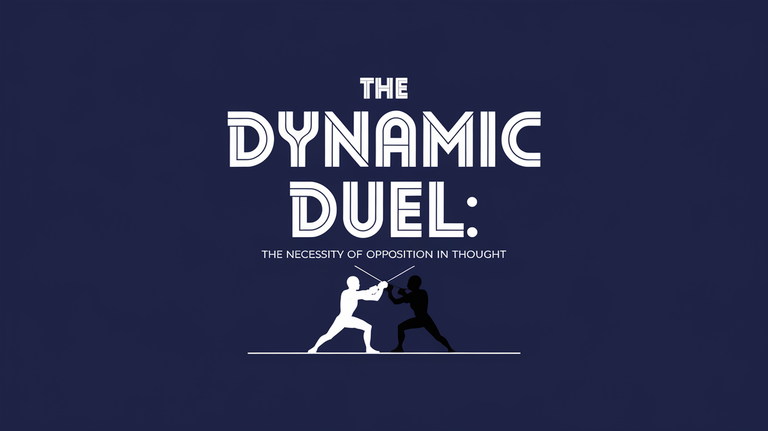 The Dynamic Duel The Necessity of Opposition in Thought